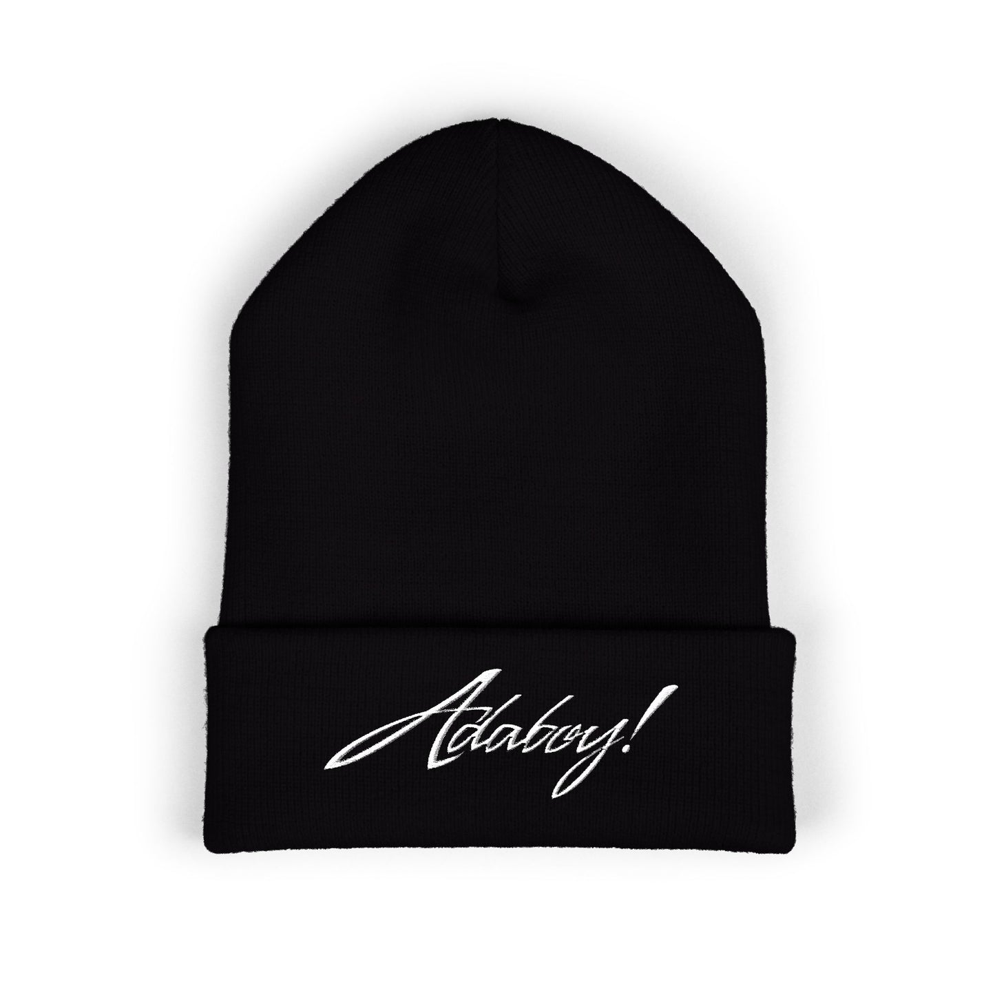 ADABOY! Embroidered Classic Cuffed Beanie