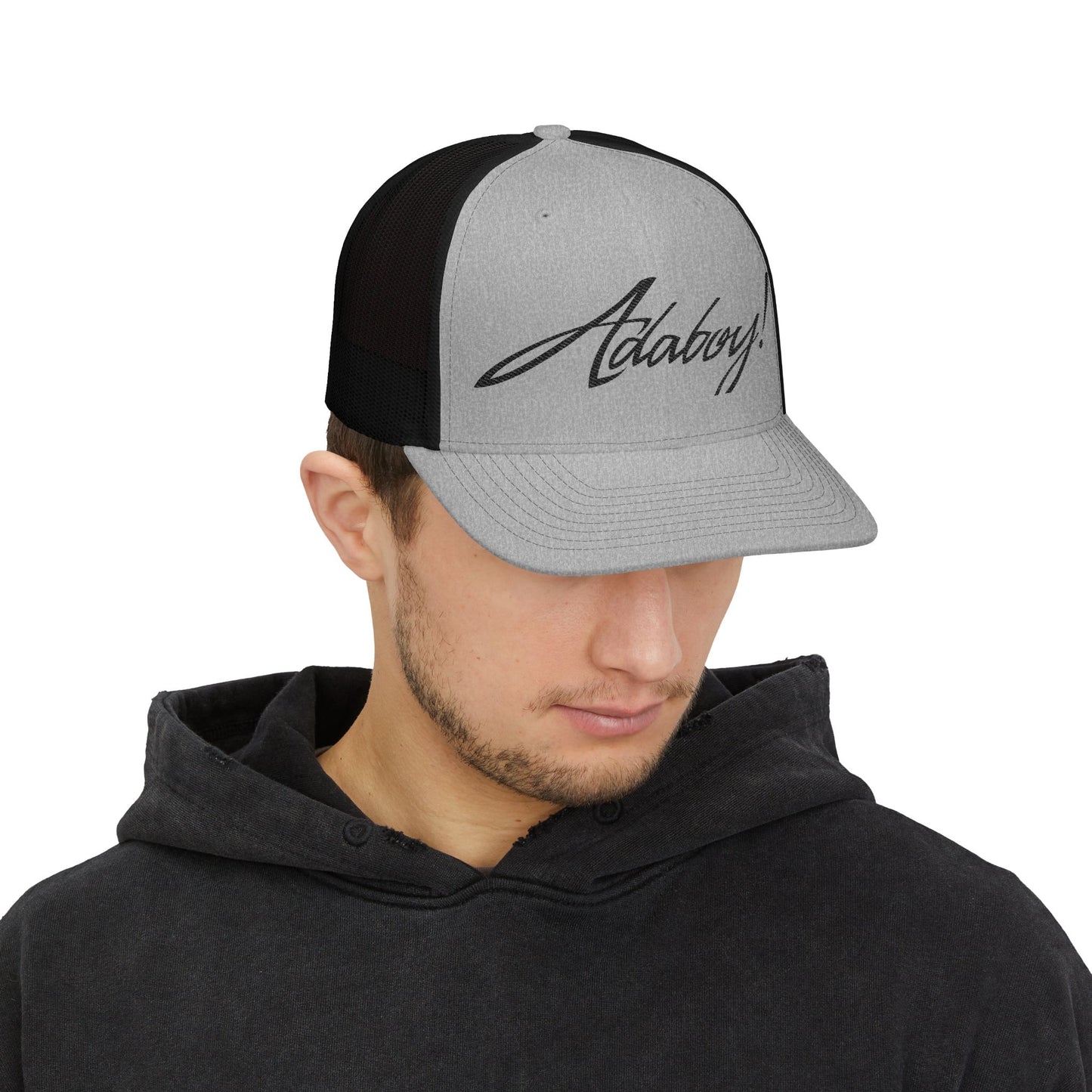 Stylish Snapback Trucker Cap with Embroidery, Trendy Hat, Gift for Him, Outdoor Accessory, Summer Fashion, Casual Wear
