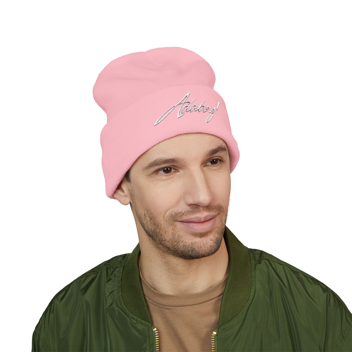 ADABOY! Embroidered Classic Cuffed Beanie