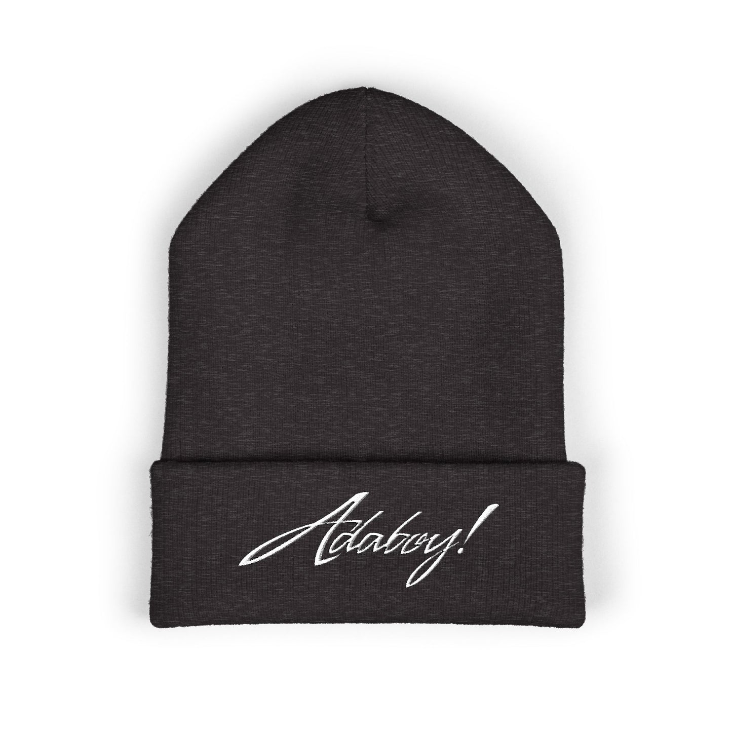ADABOY! Embroidered Classic Cuffed Beanie