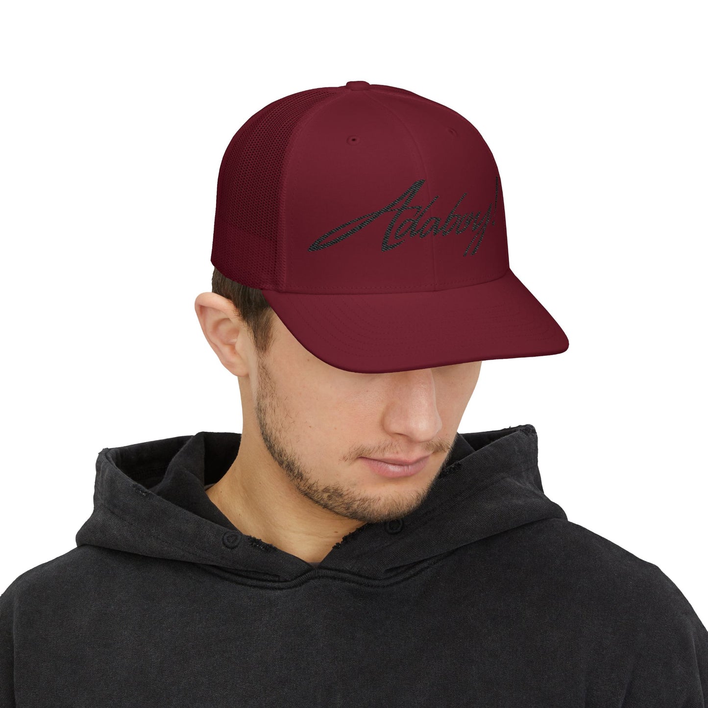 Stylish Snapback Trucker Cap with Embroidery, Trendy Hat, Gift for Him, Outdoor Accessory, Summer Fashion, Casual Wear
