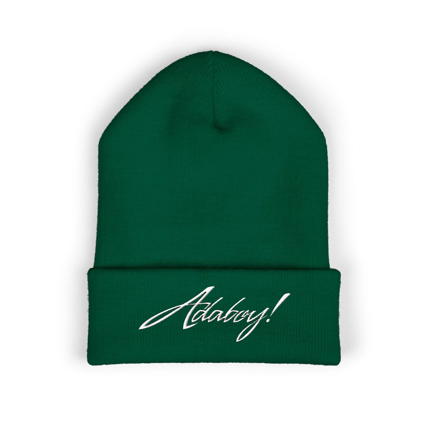 ADABOY! Embroidered Classic Cuffed Beanie