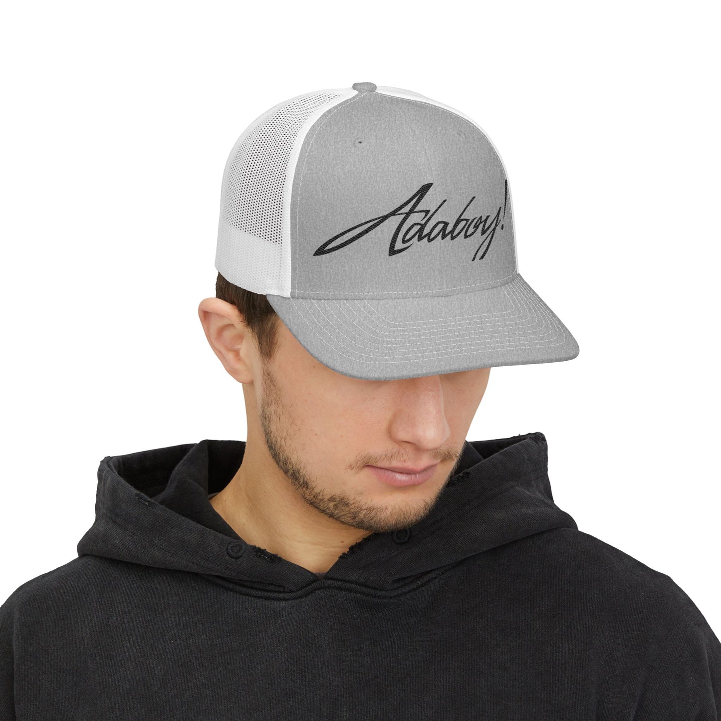 Stylish Snapback Trucker Cap with Embroidery, Trendy Hat, Gift for Him, Outdoor Accessory, Summer Fashion, Casual Wear