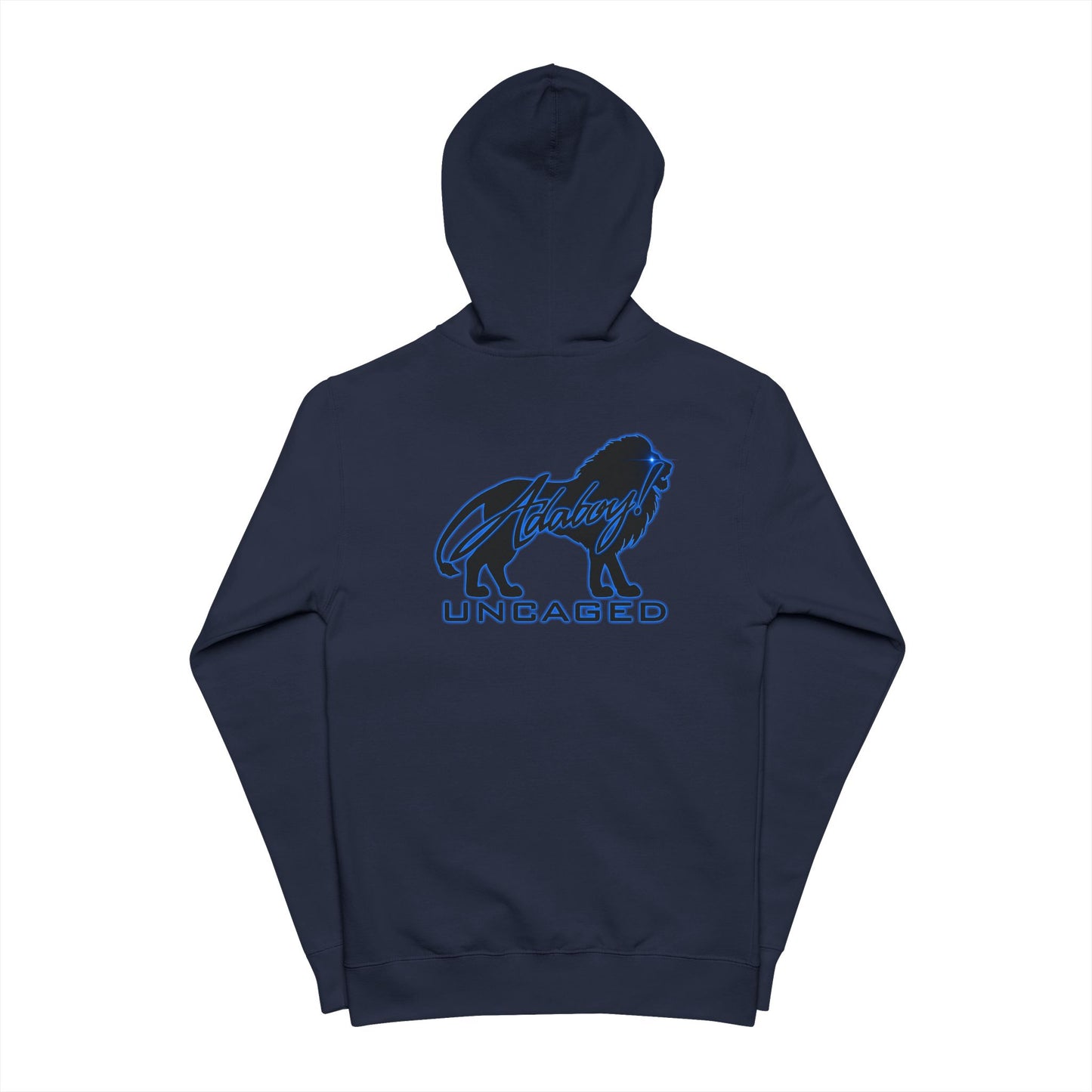 ADABOY! UNCAGED Fleece Zip Up Hoodie