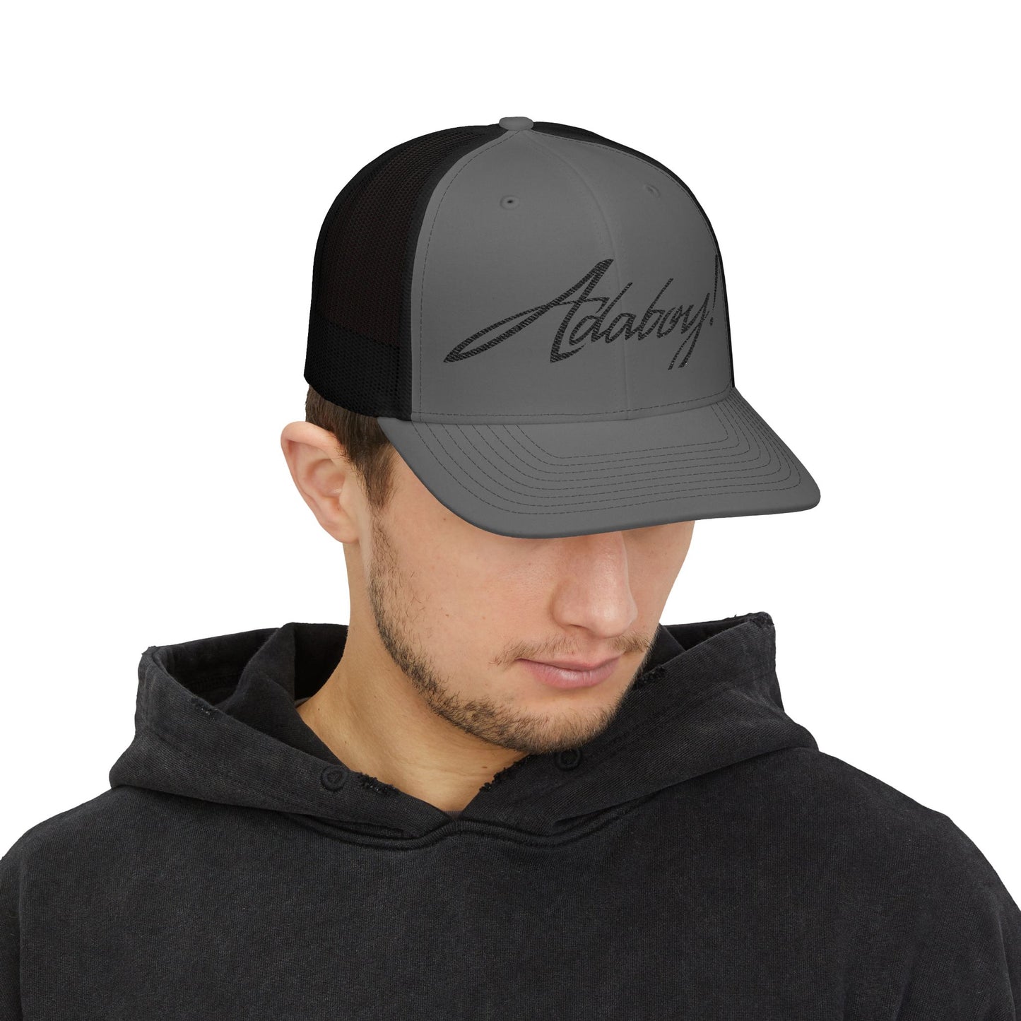 Stylish Snapback Trucker Cap with Embroidery, Trendy Hat, Gift for Him, Outdoor Accessory, Summer Fashion, Casual Wear