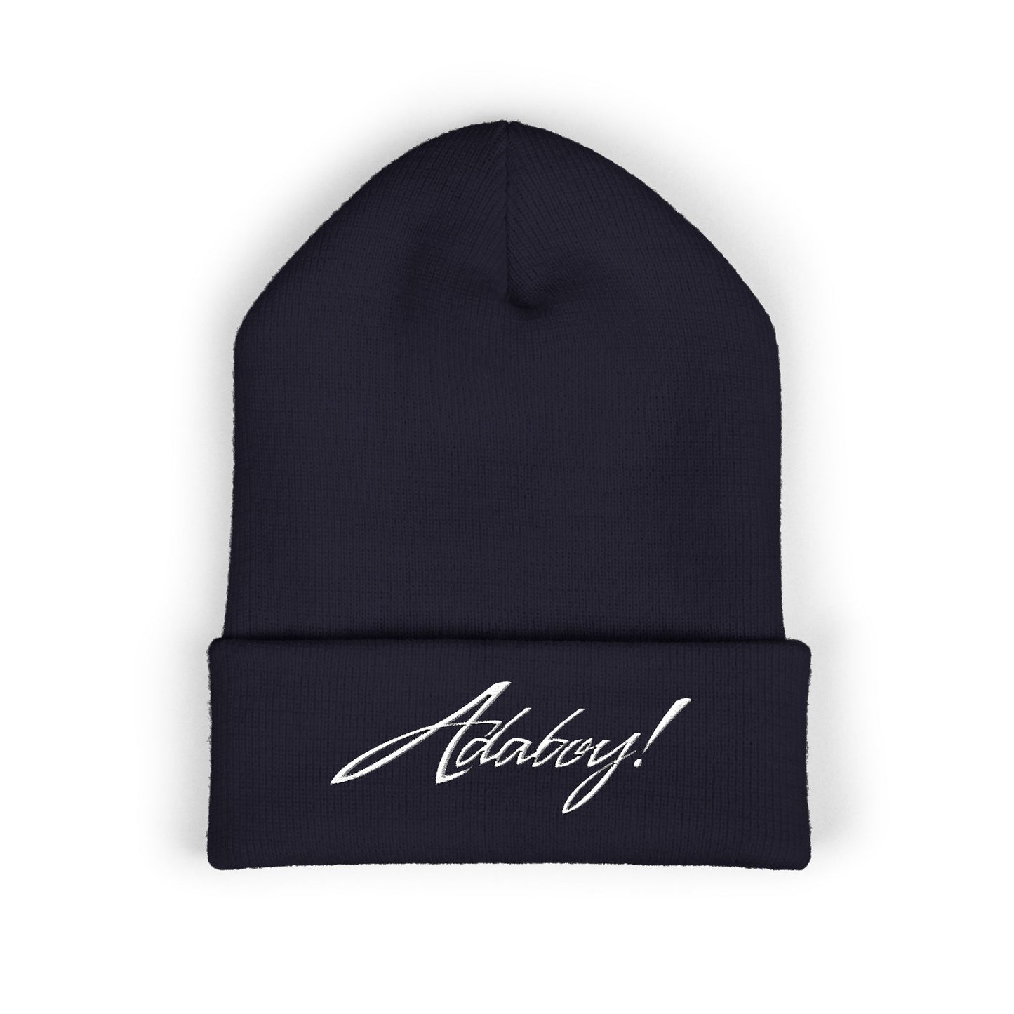 ADABOY! Embroidered Classic Cuffed Beanie