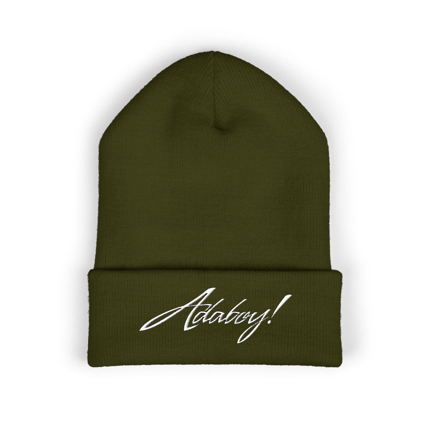 ADABOY! Embroidered Classic Cuffed Beanie