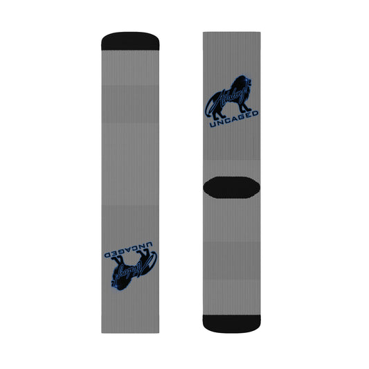 UNCAGED - ADABOY! Graphic Crew Socks