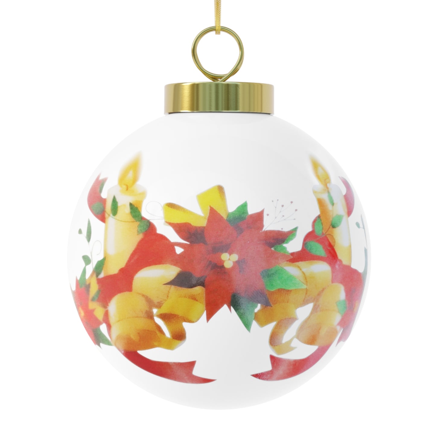 UNCAGED Christmas Ornament — 'Uncaged' Decorative Holiday Ball