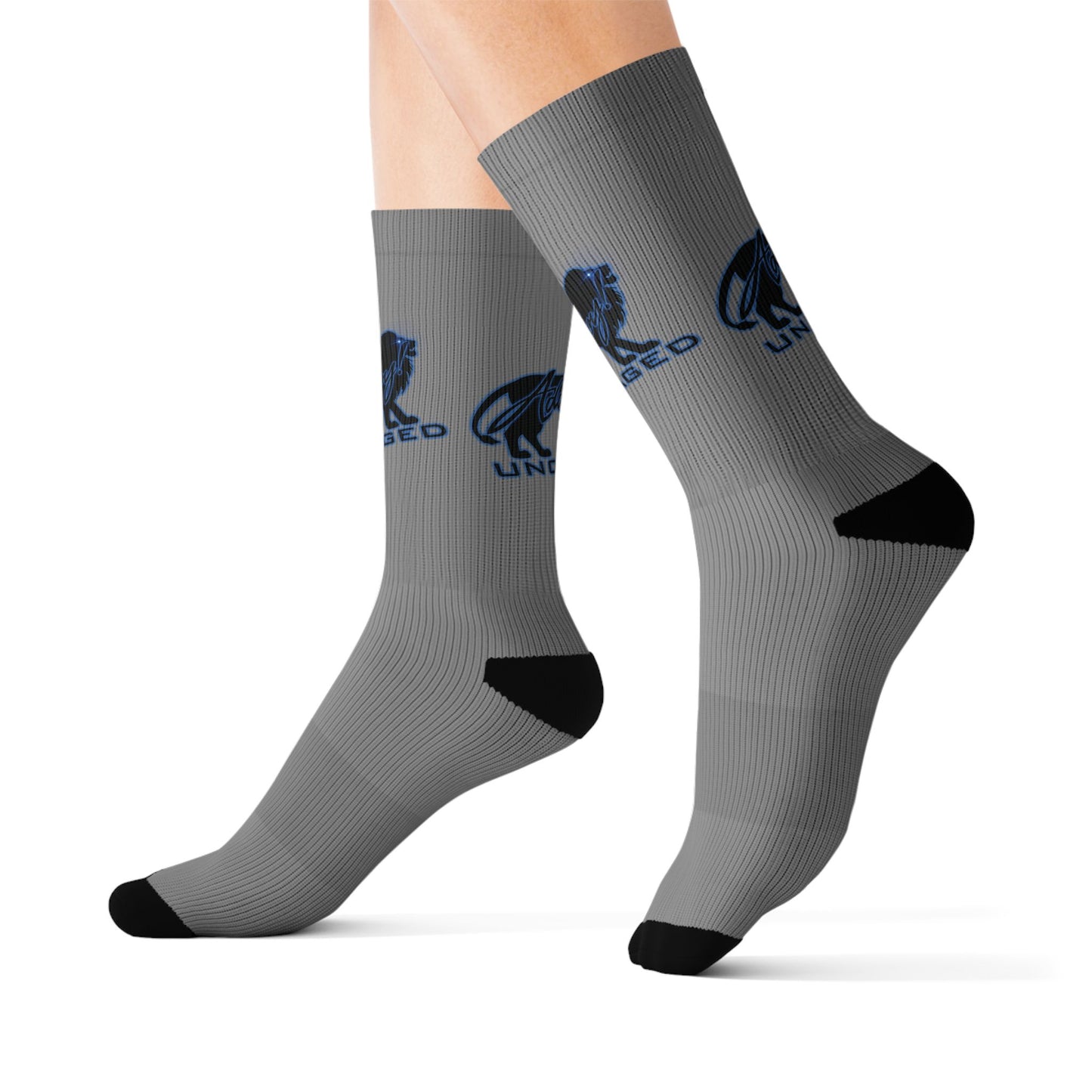 UNCAGED - ADABOY! Graphic Crew Socks