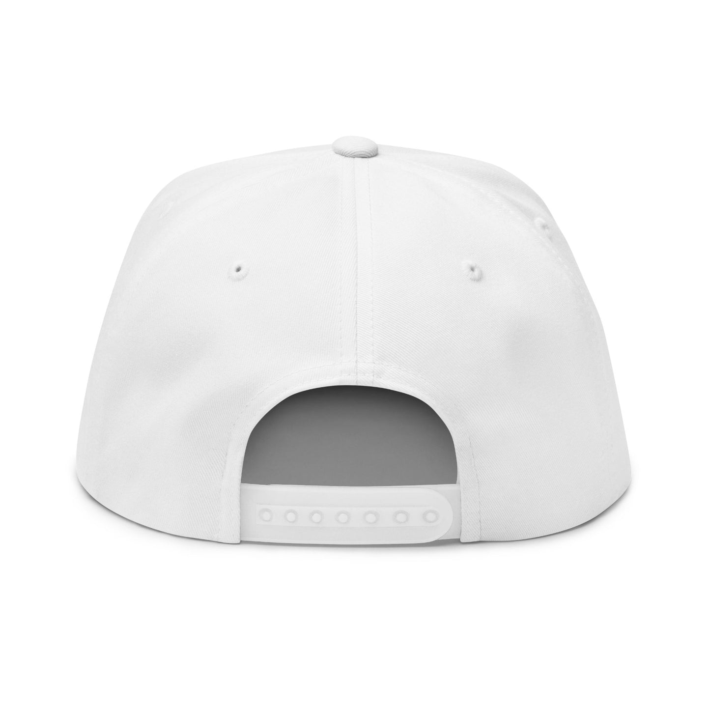 Flat Bill Cap — Embroidered "Adaboy!" Script Snapback