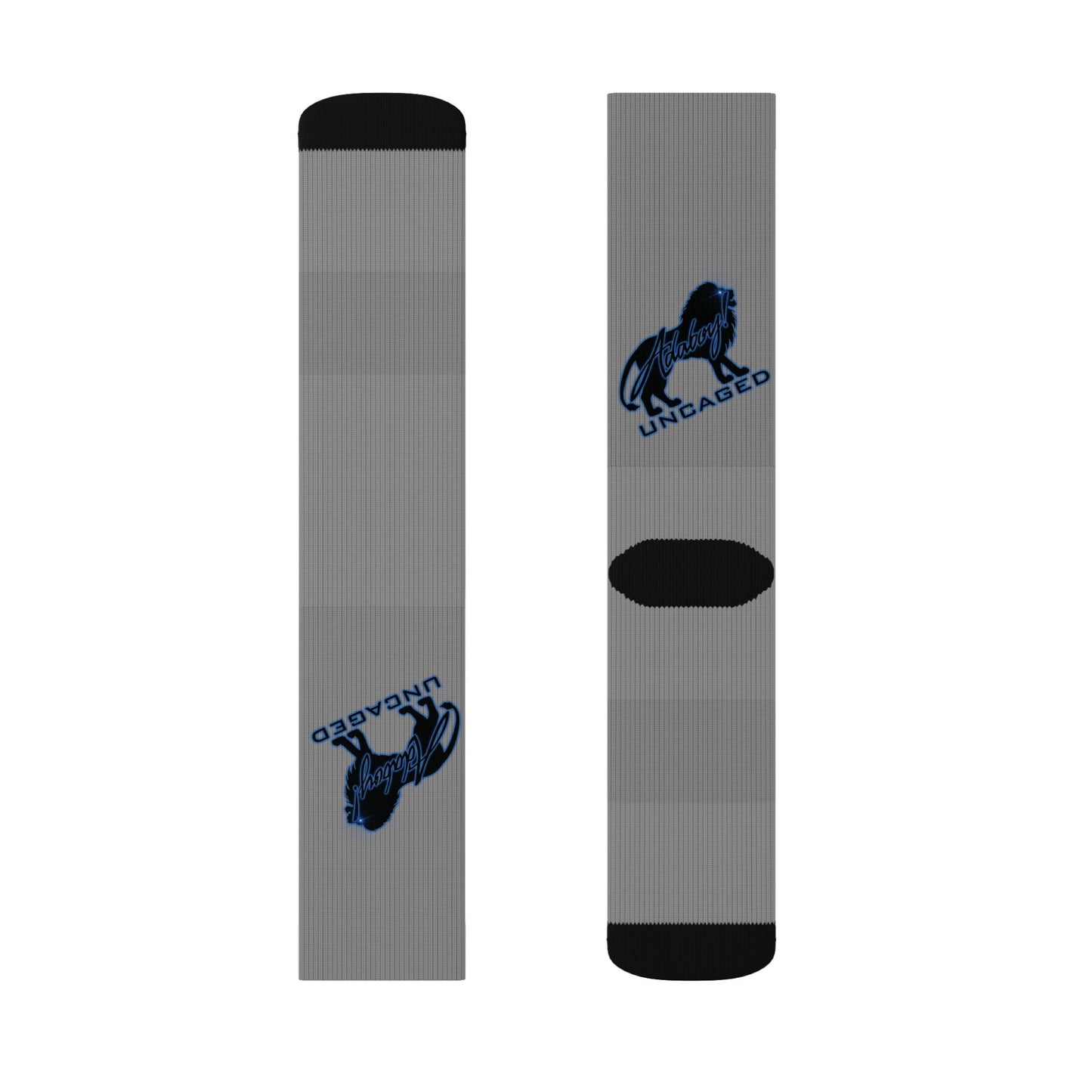 UNCAGED - ADABOY! Graphic Crew Socks