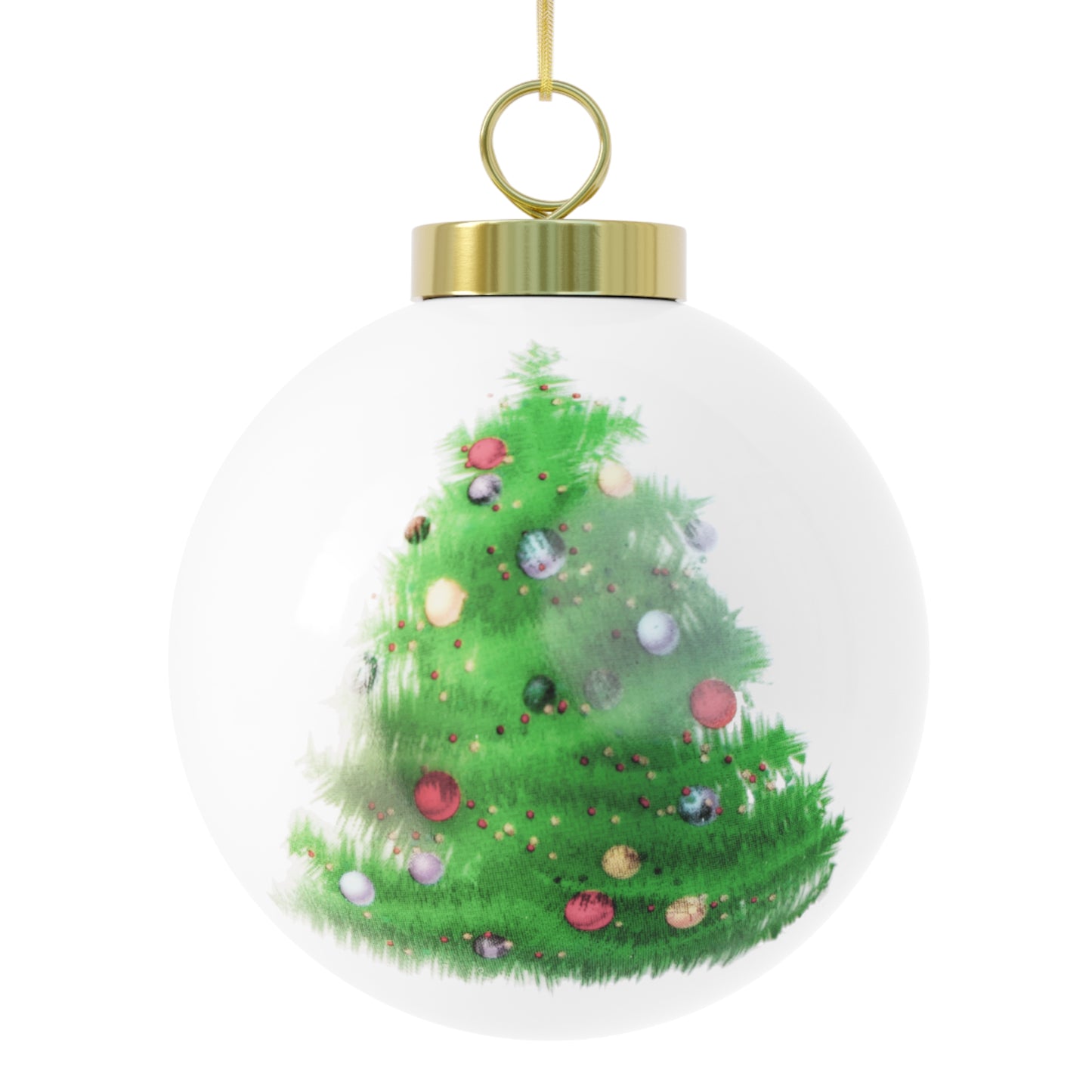 UNCAGED Christmas Ornament — 'Uncaged' Decorative Holiday Ball
